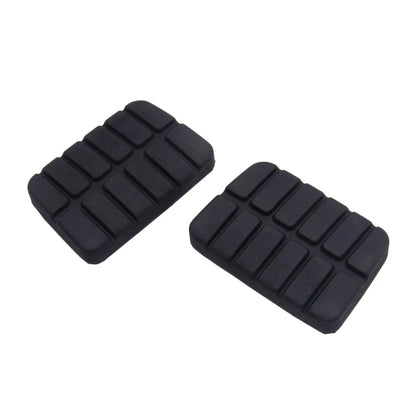 Black Rubber Clutch Brake Pedal Pad Set for Nissan 200SX 720 Axxess D21 (1984-1998)