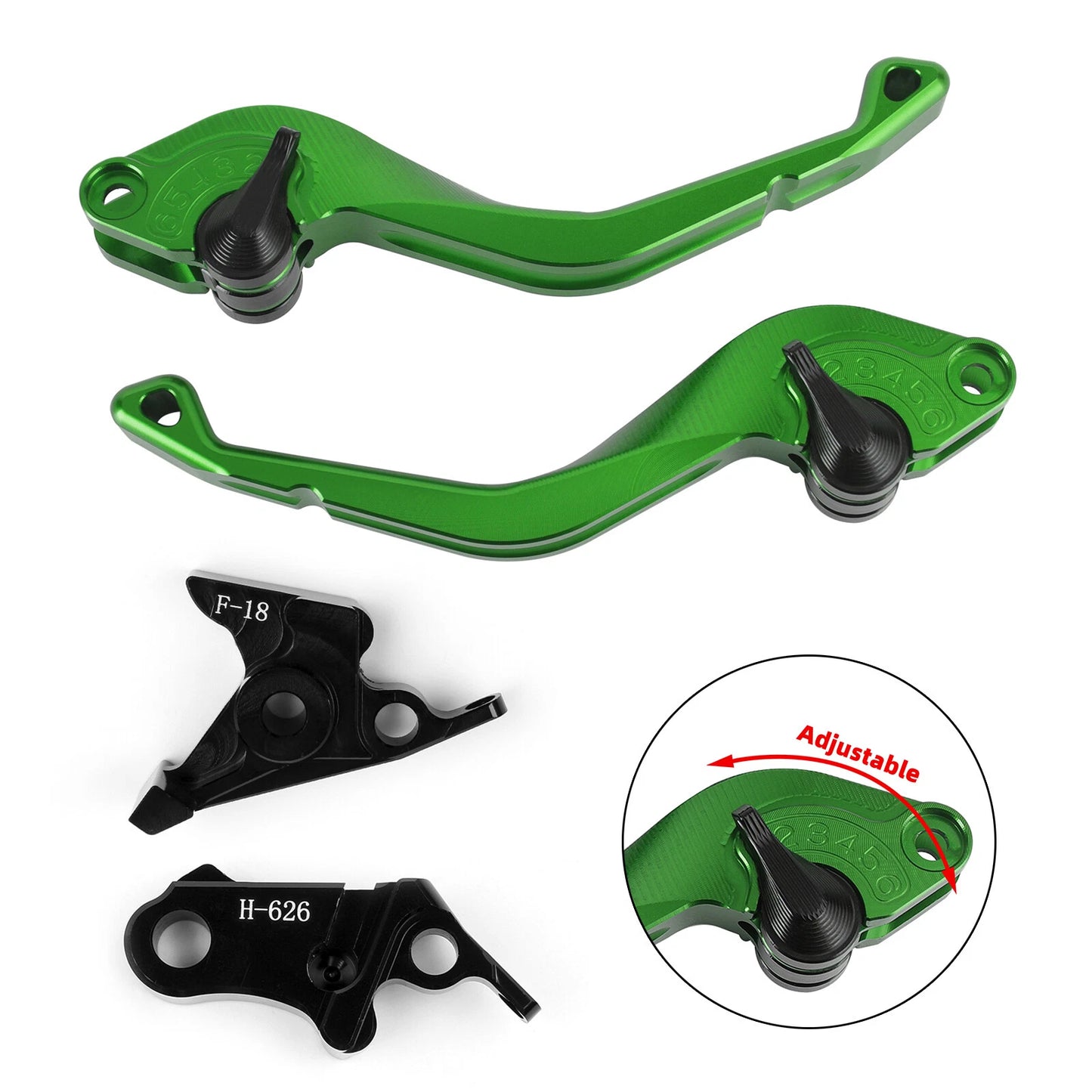 CNC Short Brake Clutch Lever for Honda CBR900RR, VTX1300, CB400SF, VFR400 (1992-2007)