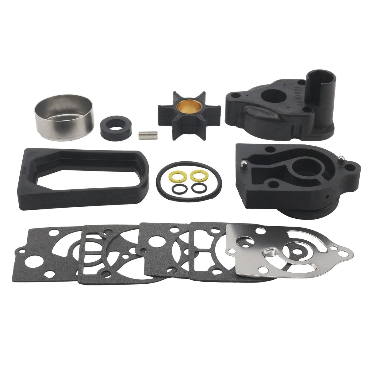Water Pump Impeller Kit for Mercury 30-70HP, 30/35/40/45/50/60/65/70