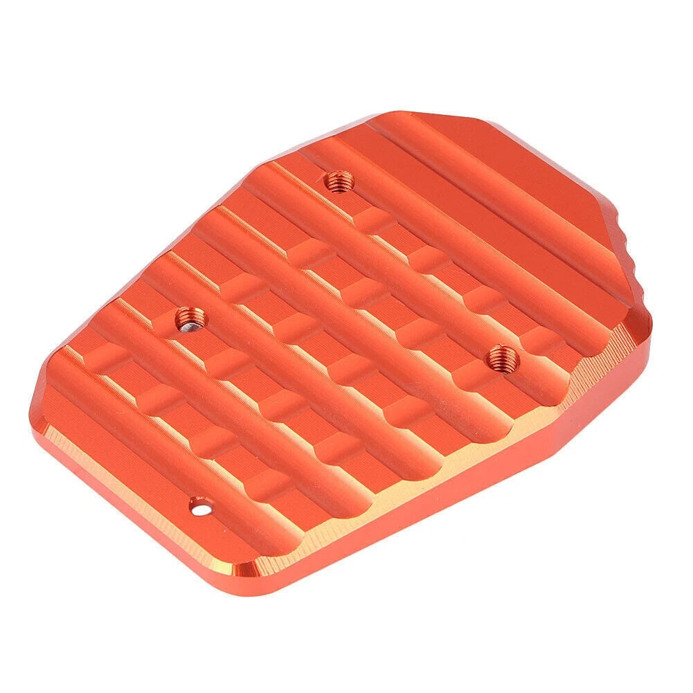 Orange Kickstand Side Foot Stand Extension Pad for Yamaha MT09 (2013-2016)
