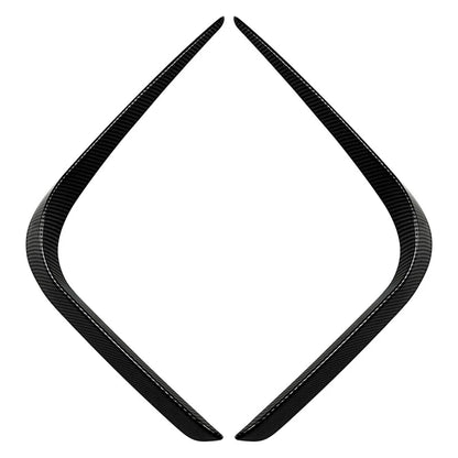 Carbon Black Front Bumper Side Vent Cover Trim for BMW X5 G05 (2019-2022)
