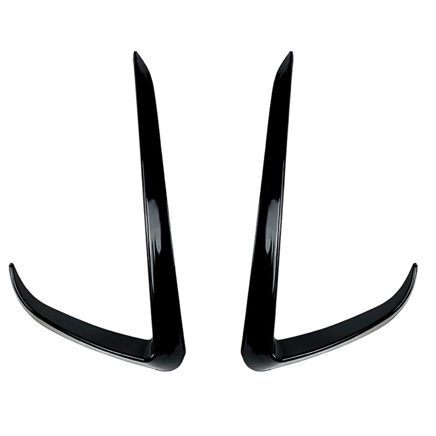 2 x Front Bumper Air Vent Trim Covers for Tesla Model Y (2020-2024)