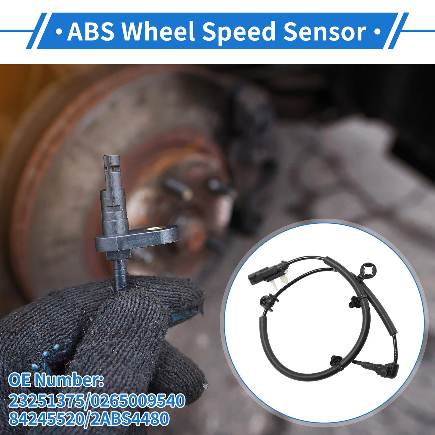 ABS Wheel Speed Sensor for Chevrolet Equinox