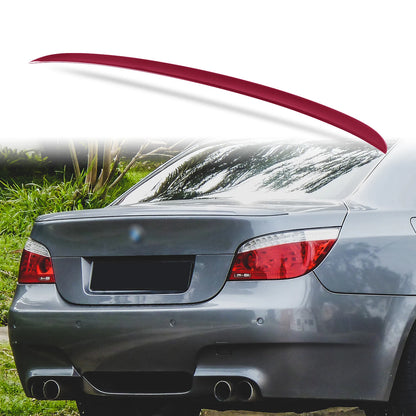 Boot Spoiler for BMW 5-Series E60 M5, A39 Barbera Red (2004-2010)