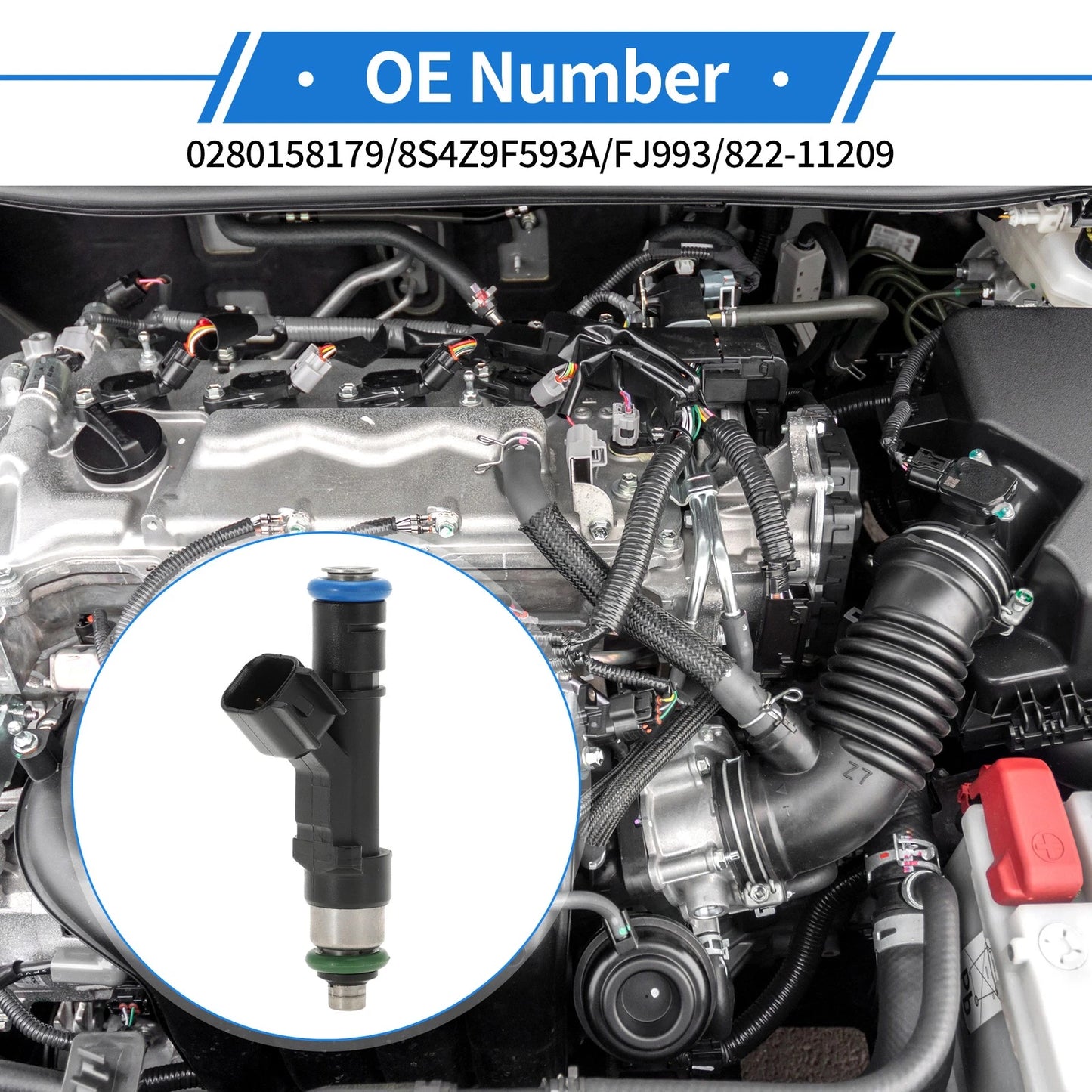 Fuel Injector No.0280158179 for Ford C-Max (2013-2016)