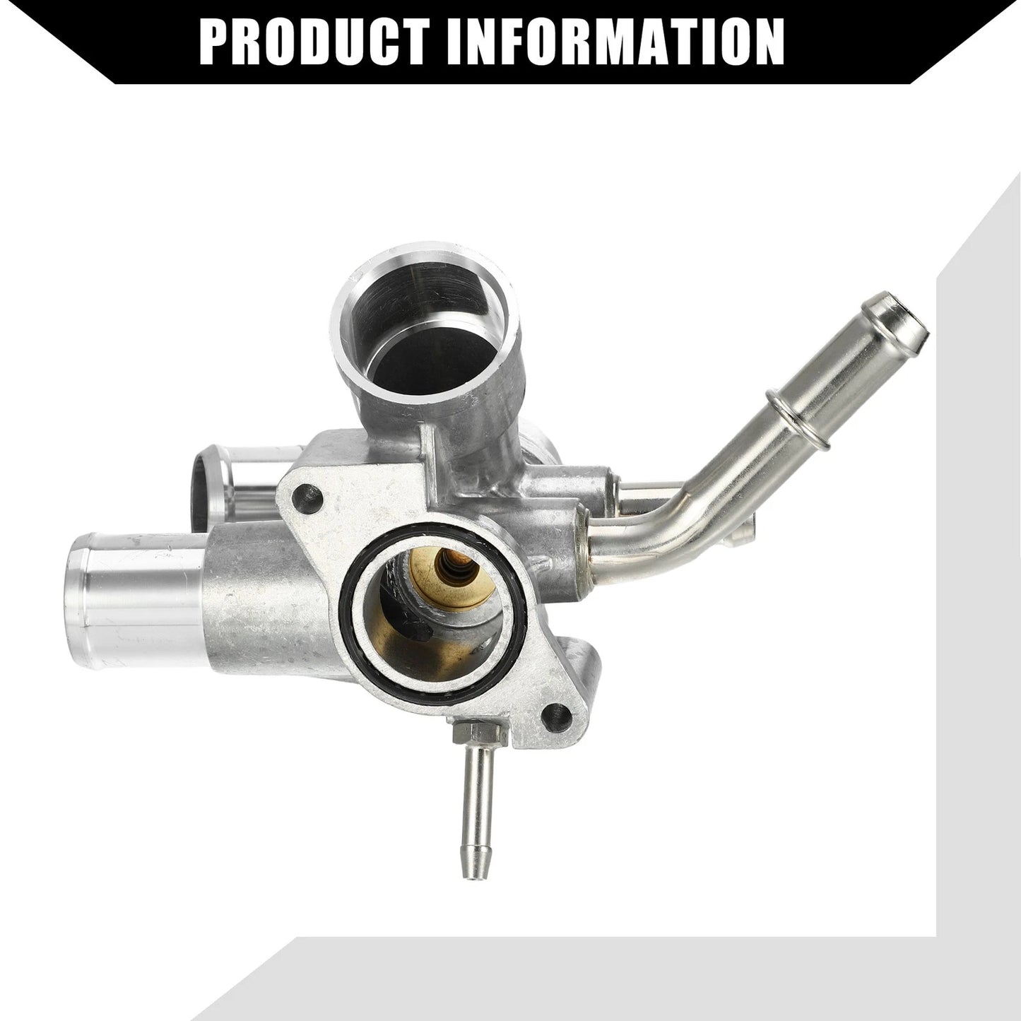 Engine Coolant Thermostat Housing for Ford Edge (2011-2018) Aluminum