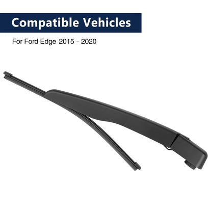 Rear Windshield Wiper Blade Arm Set 12" for Ford Edge (2019-2020)
