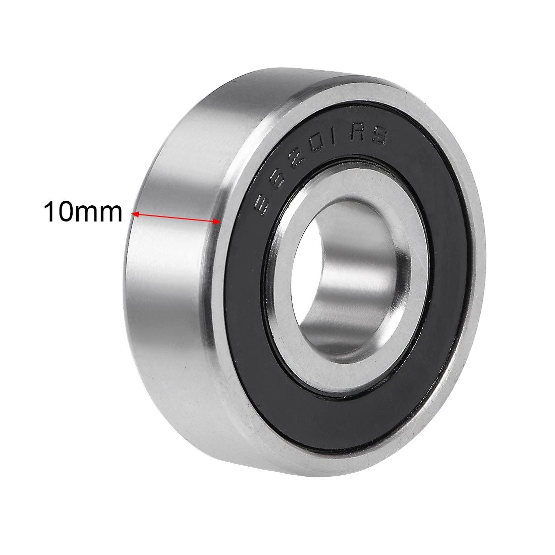 Stainless Steel Ball Bearing 12x32x10mm Double Sealed for 6201RS