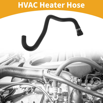 Heater Hose for BMW 3 Series E46 2000-2007 (2 x Rubber Black)