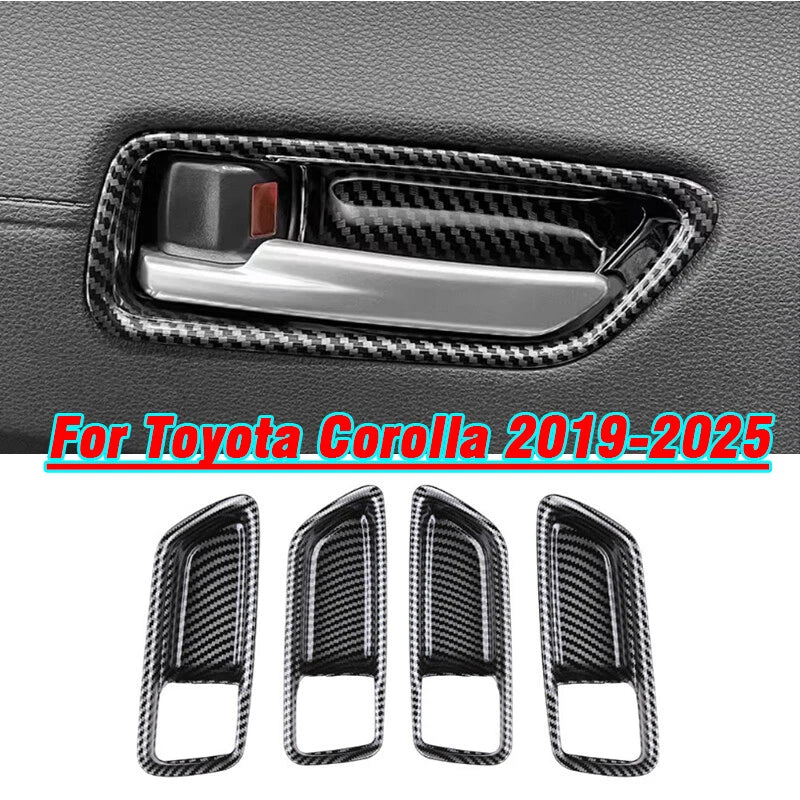 Inner Car Door Handle Bowl Cover Trim for Toyota Corolla (2019-2025)