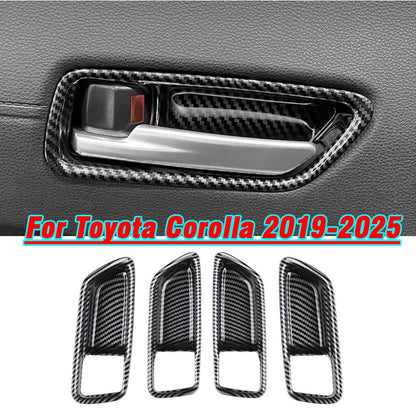 Inner Car Door Handle Bowl Cover Trim for Toyota Corolla (2019-2025)