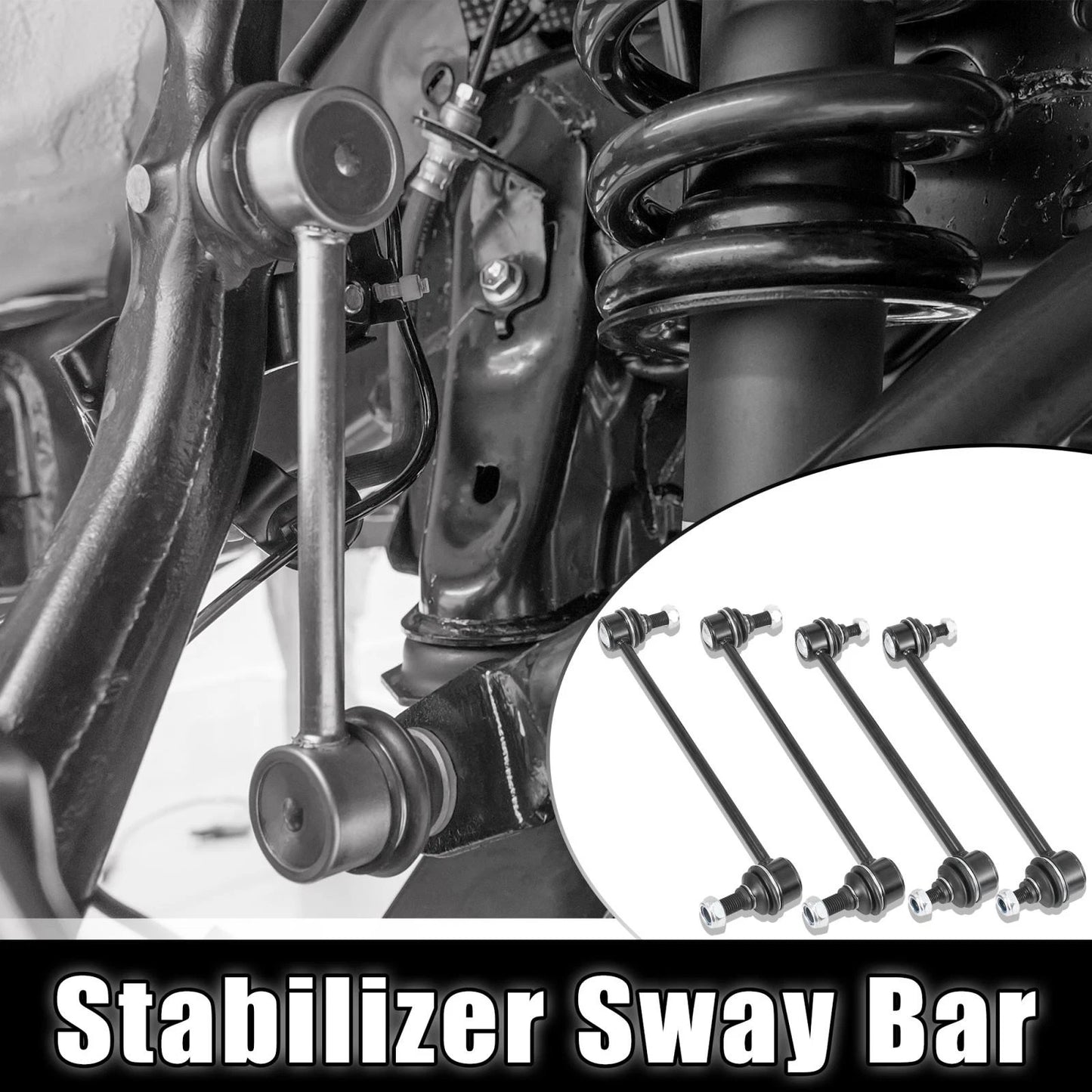 4pcs Front Rear Stabilizer Sway Bar Links for Toyota Avalon Camry