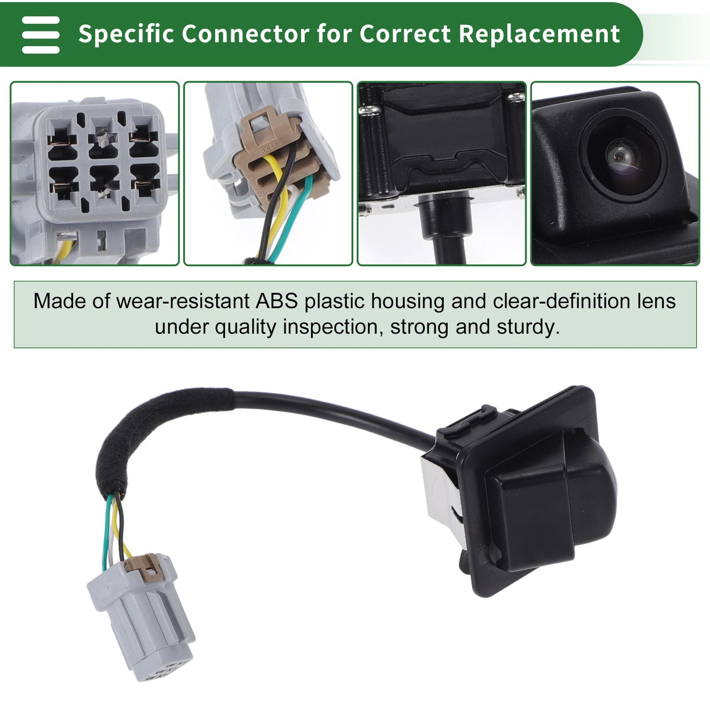 Rear View Camera for Kia Forte Sedan (2010-2018)