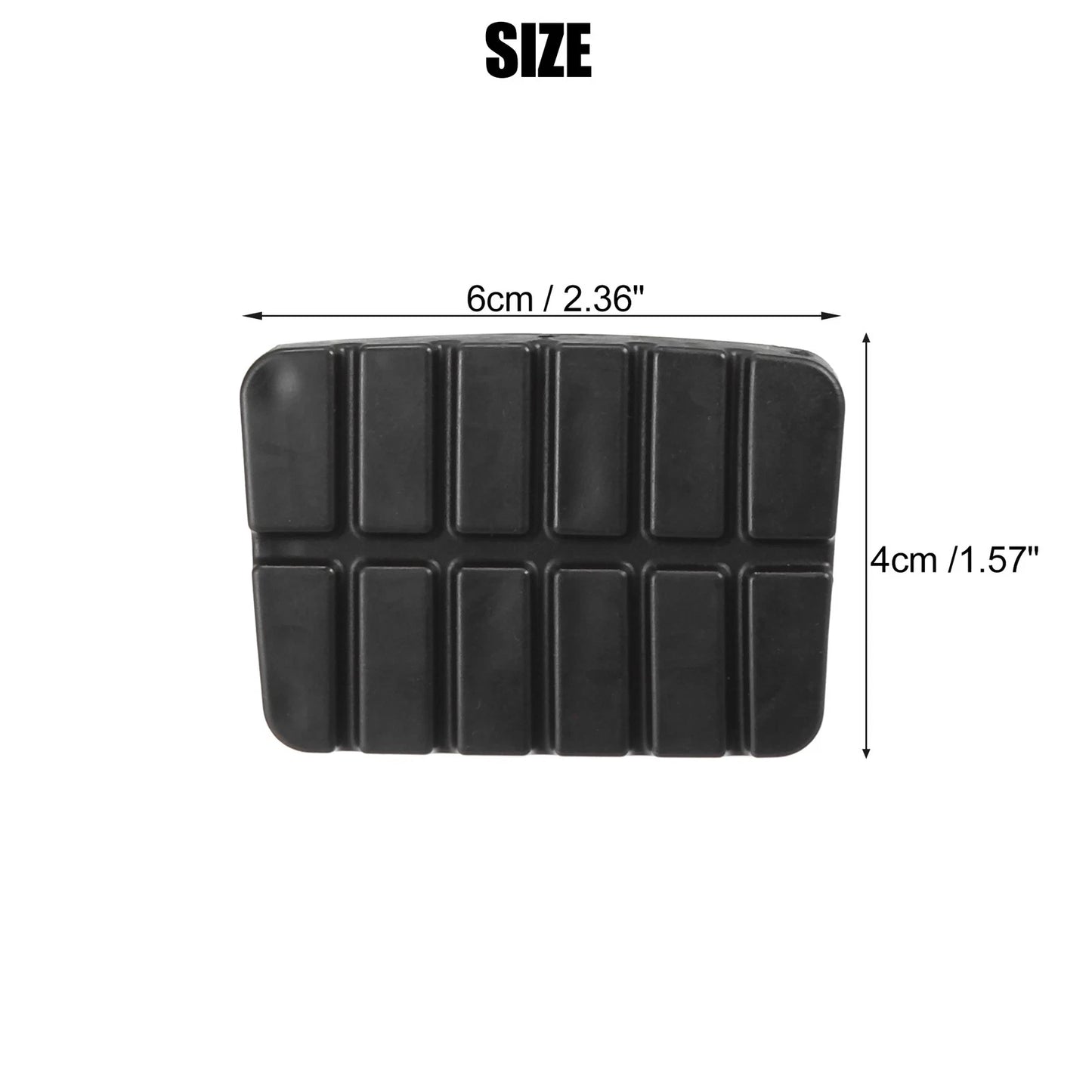Anti-Slip Clutch Brake Pedal Covers for Nissan Sentra (1986-1994)