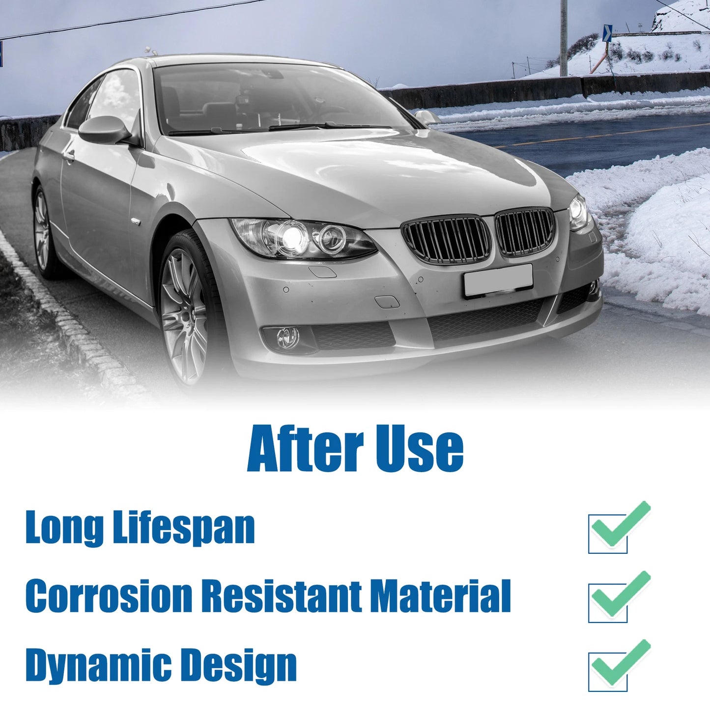 Front Hood Bumper Grille for BMW 328i 335i M3 xDrive 335is (2012-2015)