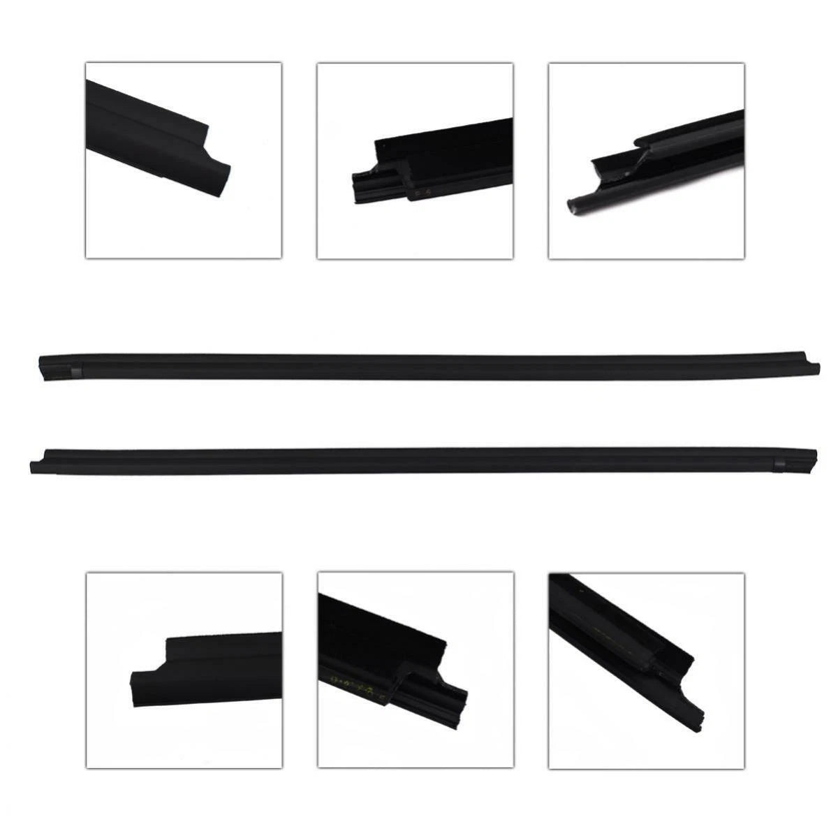 Weatherstrip Door Belt Out Front LH+RH Fits Toyota Hilux Vigo SR5 2D Ute 2005-15