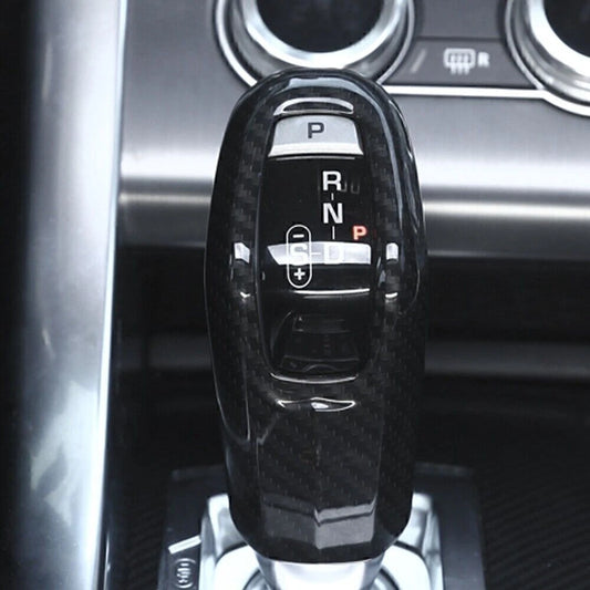 1x Black Gear Shift Knob Cover for Land Rover Range Rover Sport (2018-2020)