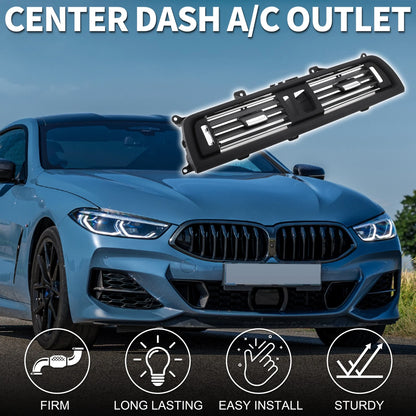 A/C Outlet Dash for BMW 550i 2010-2015 Black Silver Tone