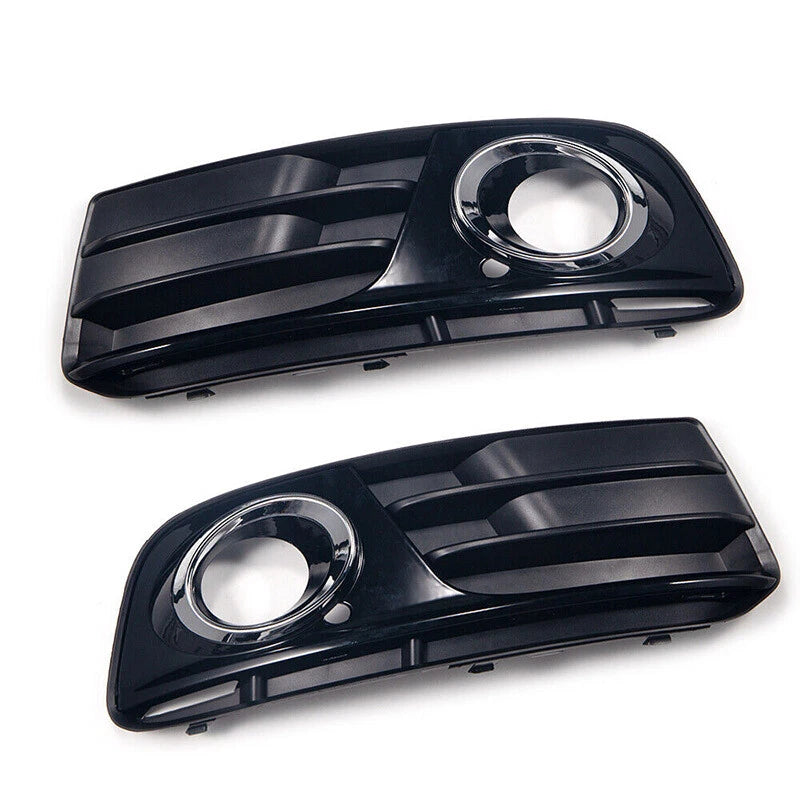 Front Bumper Fog Light Covers for 2013-2016 Audi Q5 (2 x Left & Right)