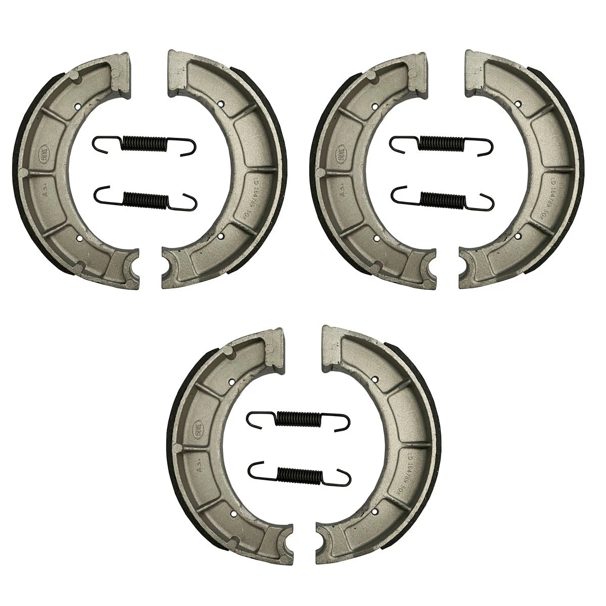2 x Front & Rear Brake Shoes for Yamaha Bear Tracker 250 2x4 (1999–2000)