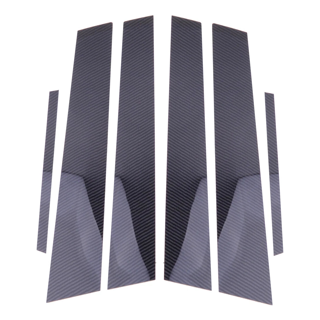 Carbon Fiber Window B Pillar Post Covers for Honda Civic (2006-2011)