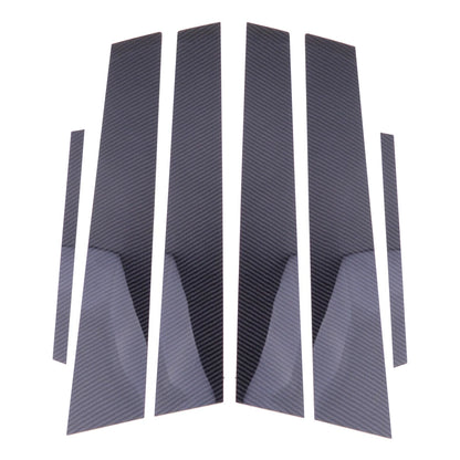 Carbon Fiber Window B Pillar Post Covers for Honda Civic (2006-2011)