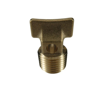Brass 12" Boat Drain Stopper for Most Standard 12 NPT Sockets