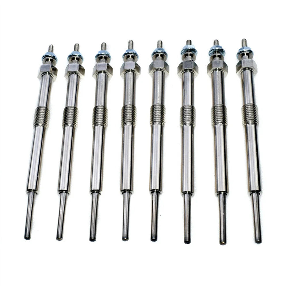 8x Glow Plugs for Chevrolet Silverado GMC Sierra (2001-2023)