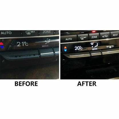 A/C TEMP Switch Button Trim for Mercedes W212 E (2008-2014)