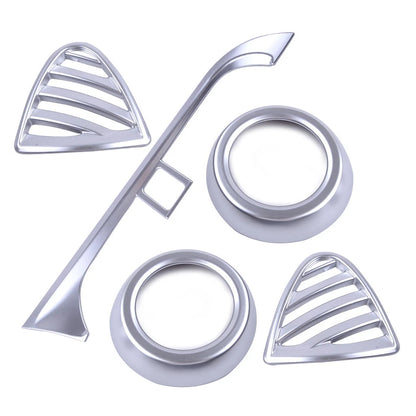 5 x Inner Side AC Air Outlet Frames for Nissan Kicks (2016-2019)