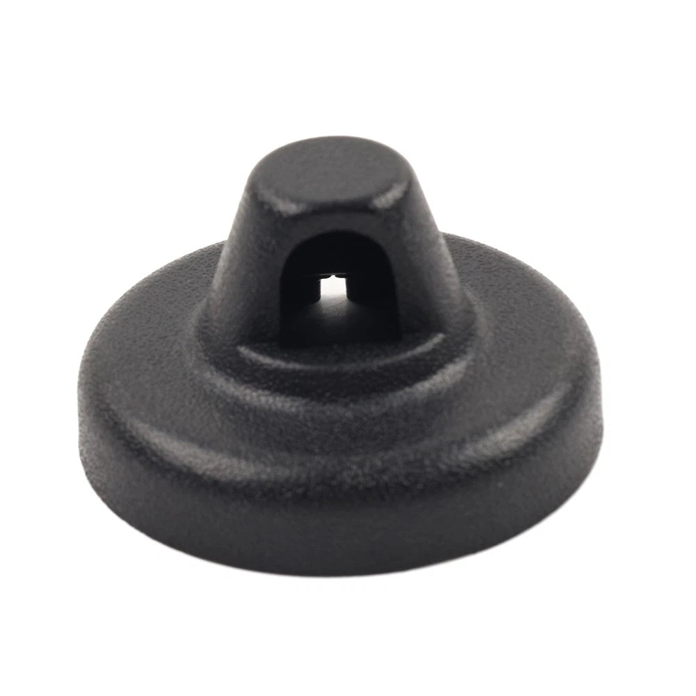 Black Radio Antenna Mount Base Cover for Jeep Wrangler JK JL Gladiator JT