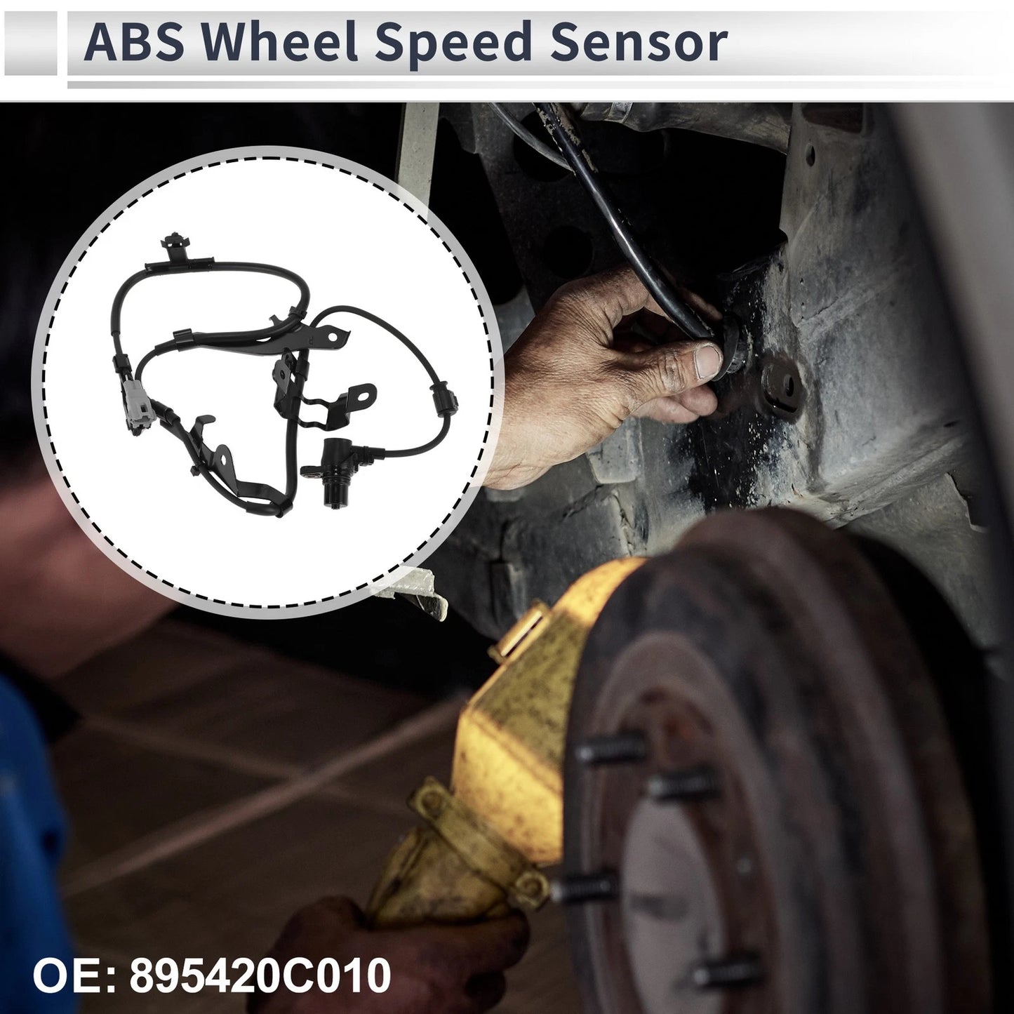 ABS Wheel Speed Sensor for Toyota Tundra (2000-2006) - 1 x Front Right Sensor
