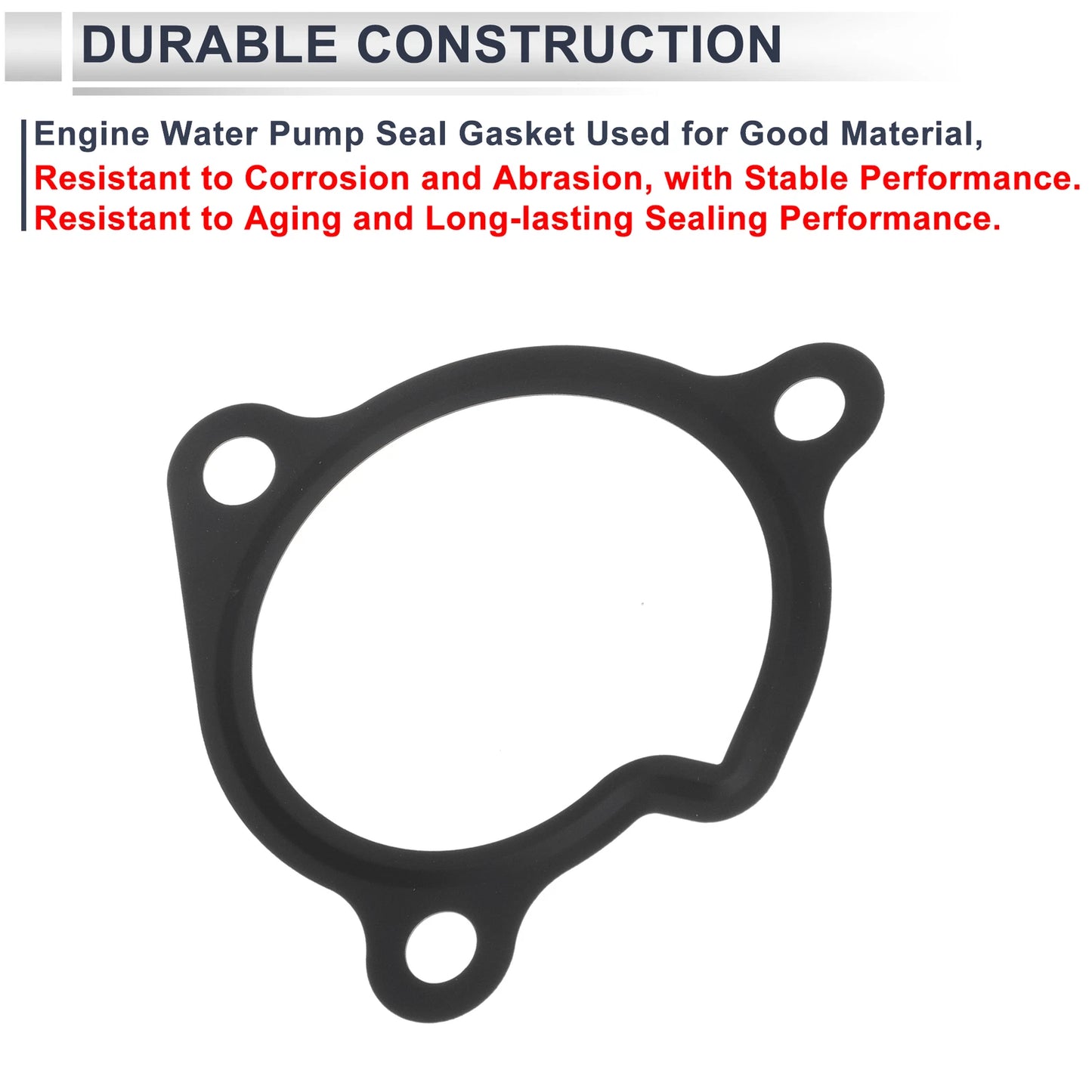 Water Pump Gasket for Nissan Rogue (2008-2013) Rubber 1Pc
