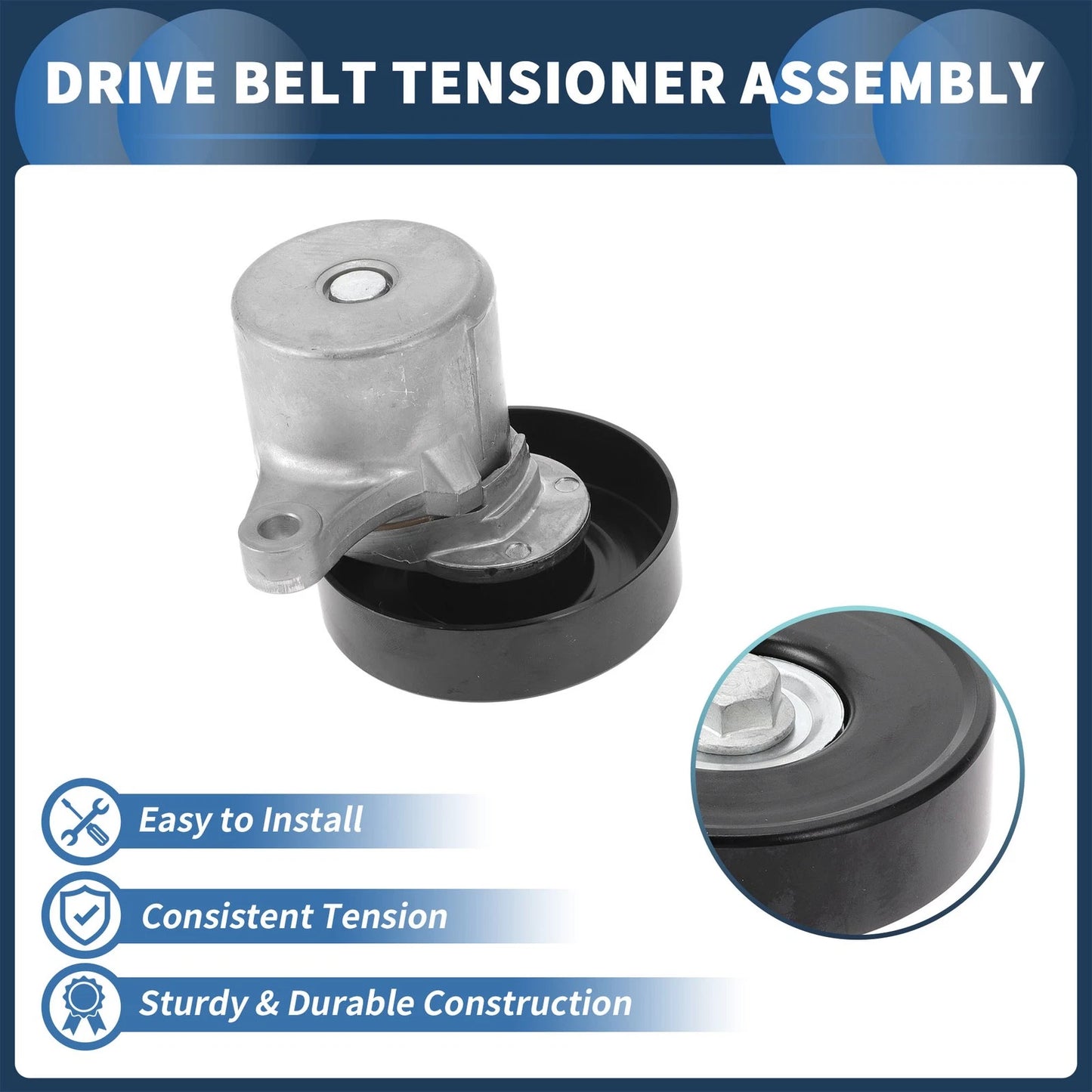 Belt Tensioner for Suzuki Grand Vitara (1998-2015) - Metal 1 Pc