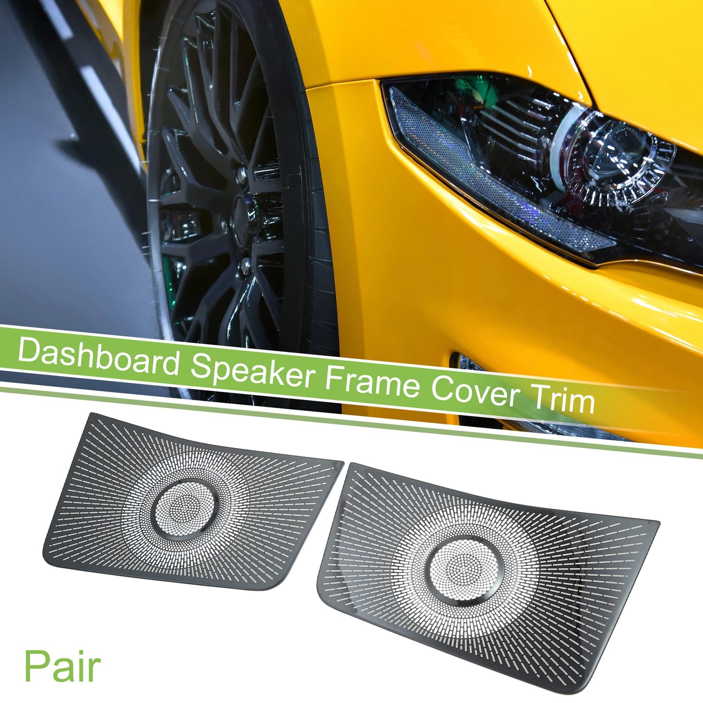 Car Dashboard Speaker Frame Cover Trim for Ford Bronco (2021-2023)