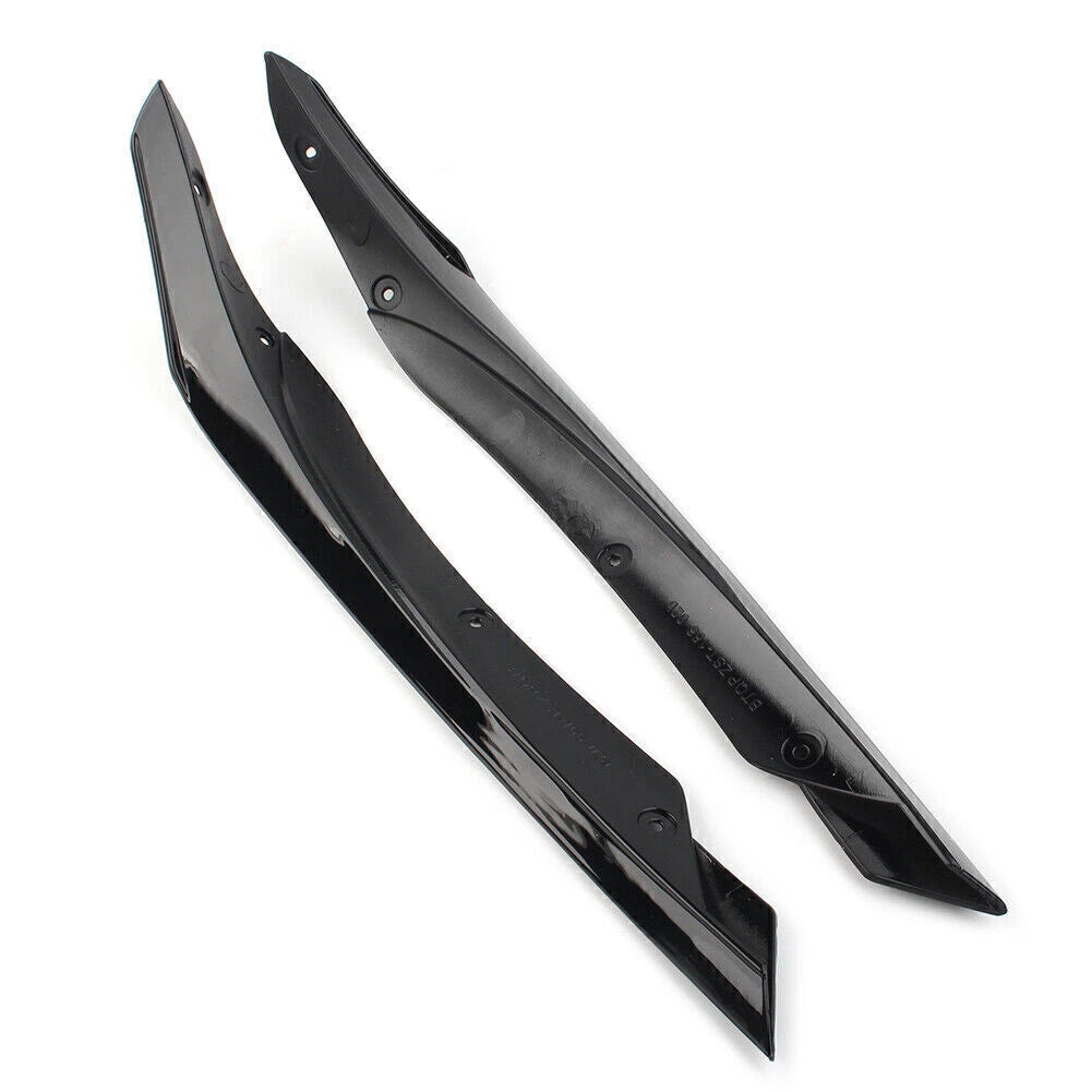 Front Lip Spoiler Fins for Mercedes Benz A-Class W176 (2016-2018)