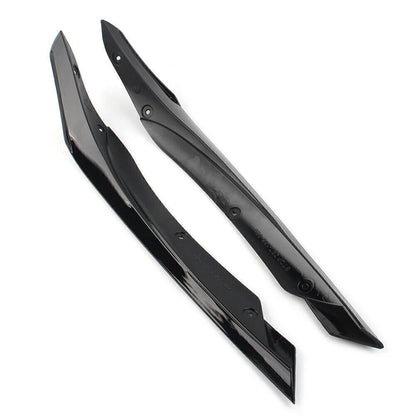 Front Lip Spoiler Fins for Mercedes Benz A-Class W176 (2016-2018)
