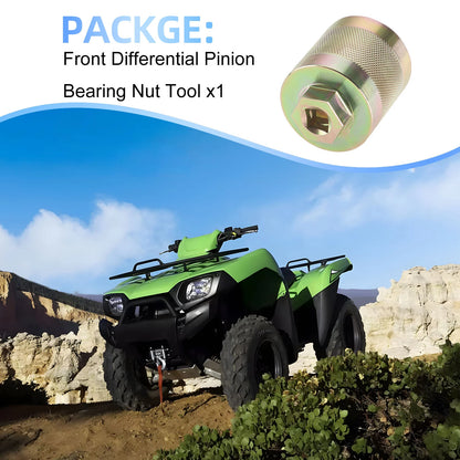 Front Differential Pinion Nut Tool for Kawasaki Brute Force 650/750 4x4/4x4i