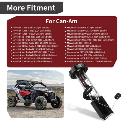 Fuel Pump Assembly for Can-Am Commander 1000R/Max 1000R (2021-2024)