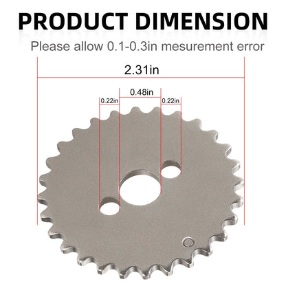 Camshaft Sprocket 28T & Timing CHAIN For Honda XR80 XR80R XL80S (1979–1999)