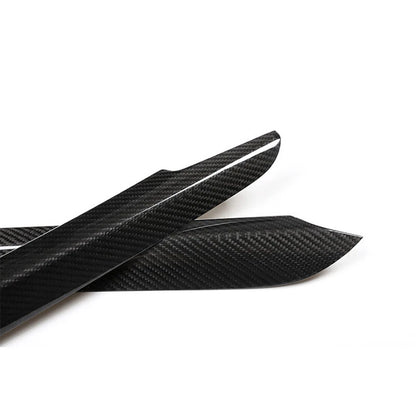 Carbon Fiber Side Center Console Cover Strip Fit forBMW X5 F15 2015-2018