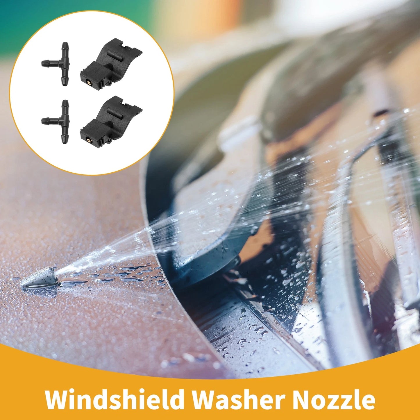 Windshield Washer Nozzle Kit for Toyota Auris (2012–2015)
