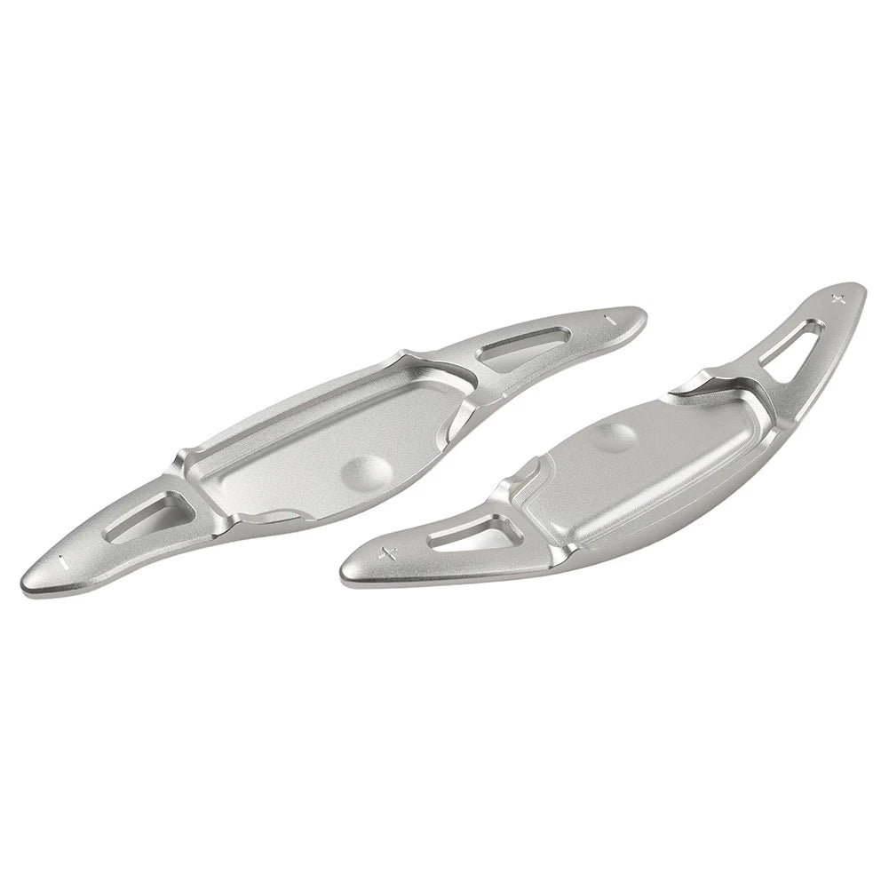 Steering Wheel Shift Paddle Trim for Kia Stinger CK K8 (2018 - Present) Silver