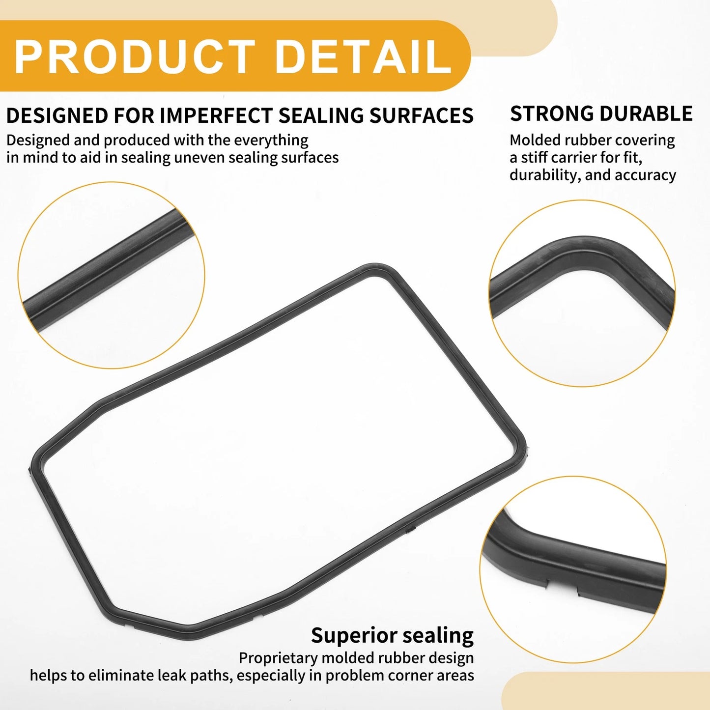 1x Oil Pan Gasket BMW 325i 1992-1995 328i 1996-1999 (1992-1995, 1996-1999)
