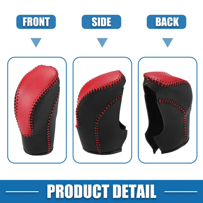 Gear Shift Lever Cover for Subaru Crosstrek (2018-2023) Black Red
