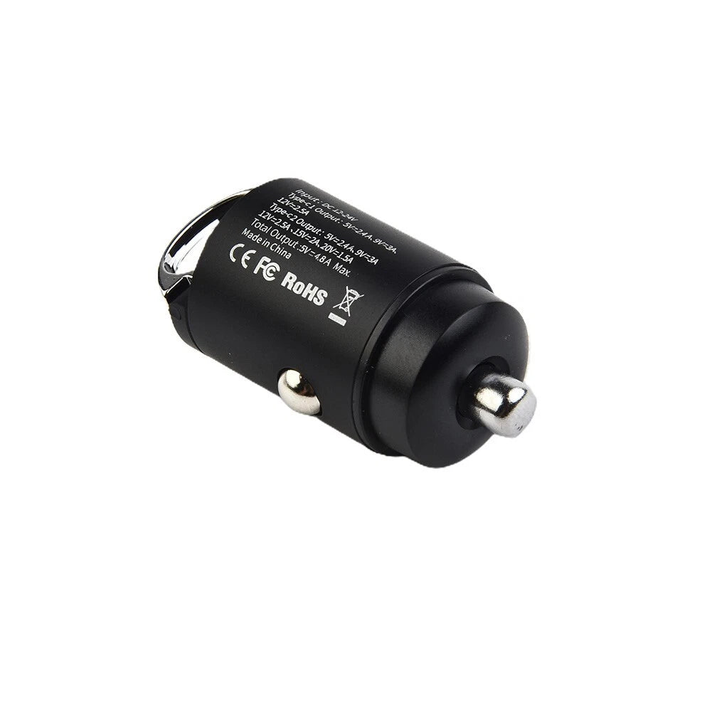 Adapter Car Phone Charger Connection Dual USB Fast Charging for Car
