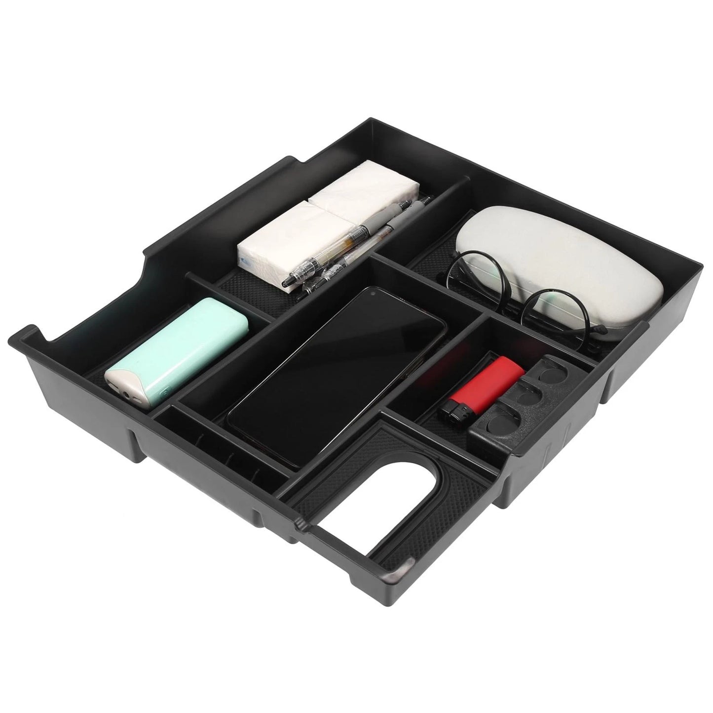 Center Console Organizer Armrest Storage Box for Toyota Tundra (2014-2019)