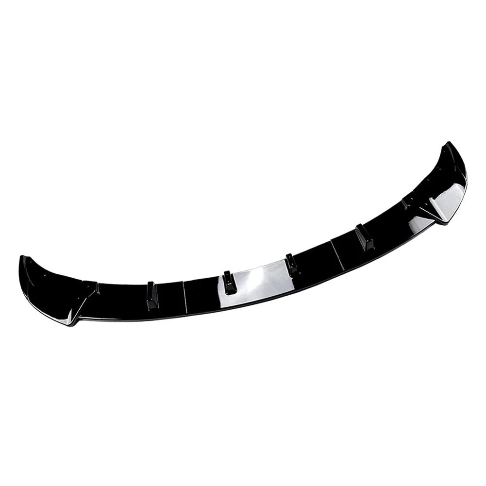 Front Bumper Spoiler Lip for BMW 5 Series F10 (2011-2014) Black