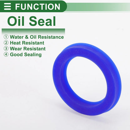 Oil Seal / 5 Pcs / Rotary Shaft Seal TPU 35x48x7mm for Make Model