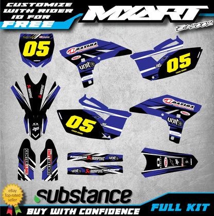 Custom Decal Kit for Yamaha YZ 250F (2010-2013)